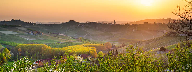 Magiska landskap i Piemonte